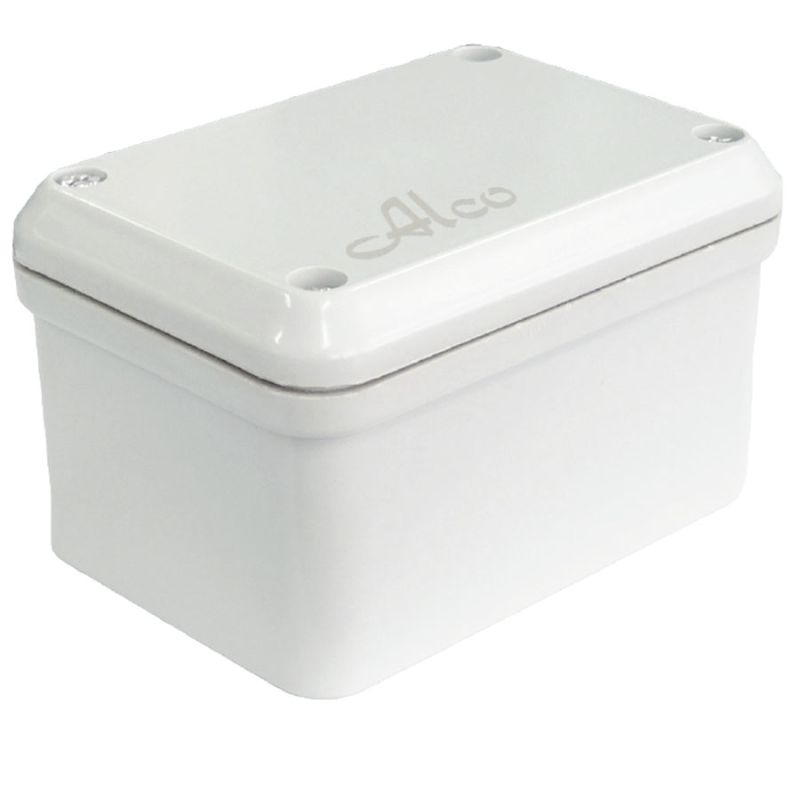 Alco Junction Box Weatherproof 160mmHx120mmWx93mmD IP56 Grey PVC | Go ...