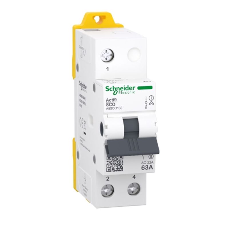 Schneider C/O Switch 1P 63A DIN Rail IP20/IP40 | Go Electrical