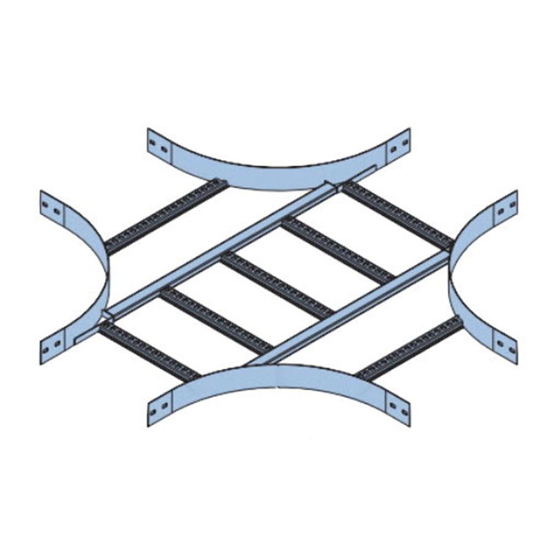 Unistrut Cable Ladder Cross Intersection R600mm W450mm NEMA 20B Steel ...