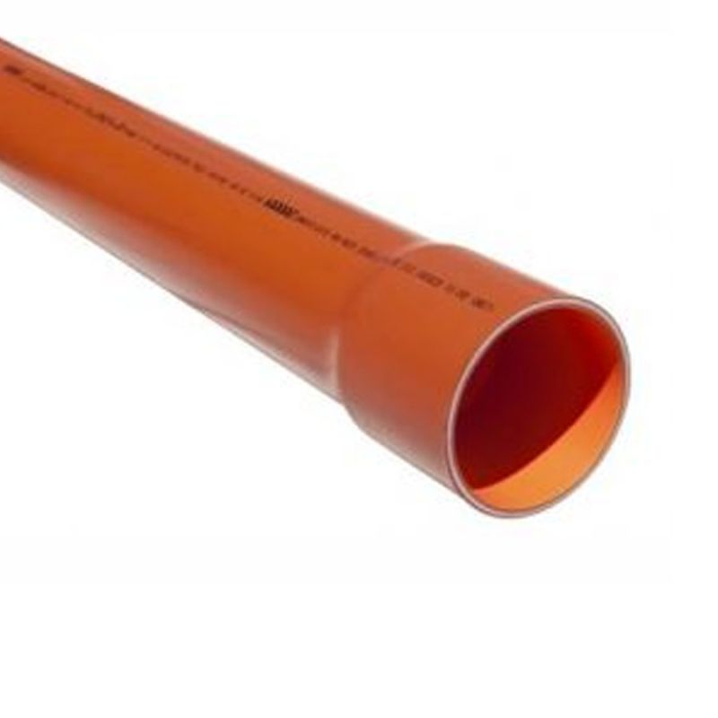 Vinidex Heavy Duty Conduit 100mm Xguard PVC SCJ Orange 6M | Go Electrical