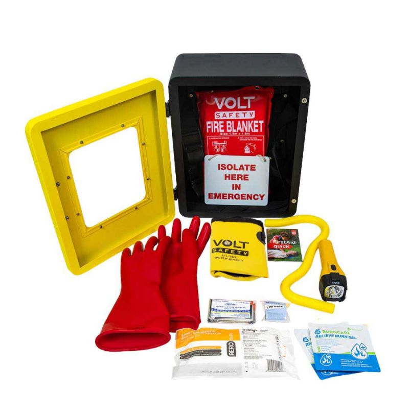 Low Voltage Wall Mounted Rescue Kit Version 2 - Volt Safety | Go Electrical
