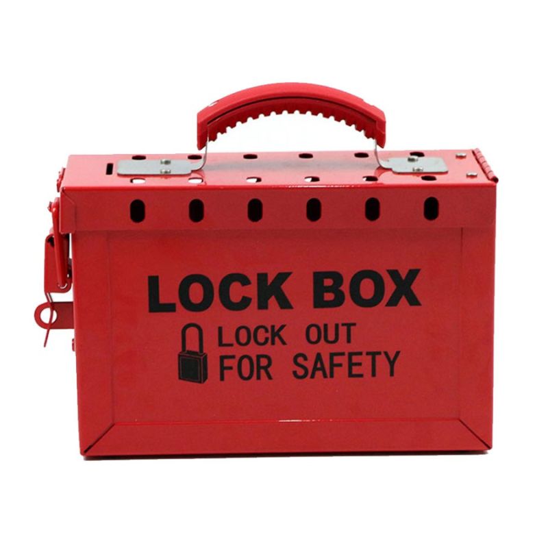 Volt Group Lock Box 13 Person - No Window - Red | Go Electrical