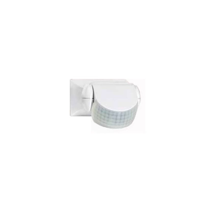 PIR Motion Detector Auto 180deg 12M 240V IP44 White Go Electrical