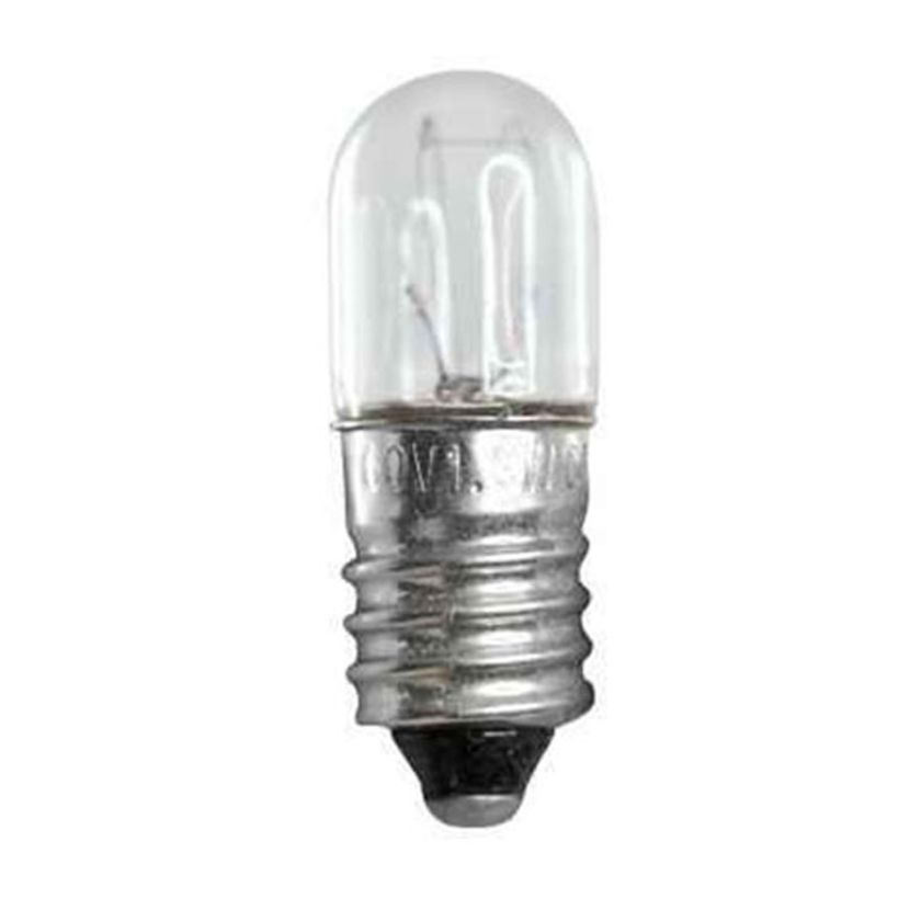 Glühlampe 130V 20mA 2,6W E10 10x28mm Glühbirne Lampe Birne 130Volt 2,6Watt neu 