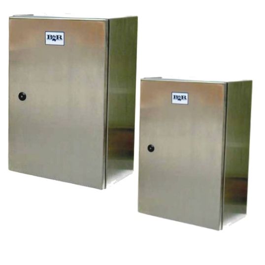 B&R Enclosure Single Door General Purpose Industrial IP66 316 Stainless ...