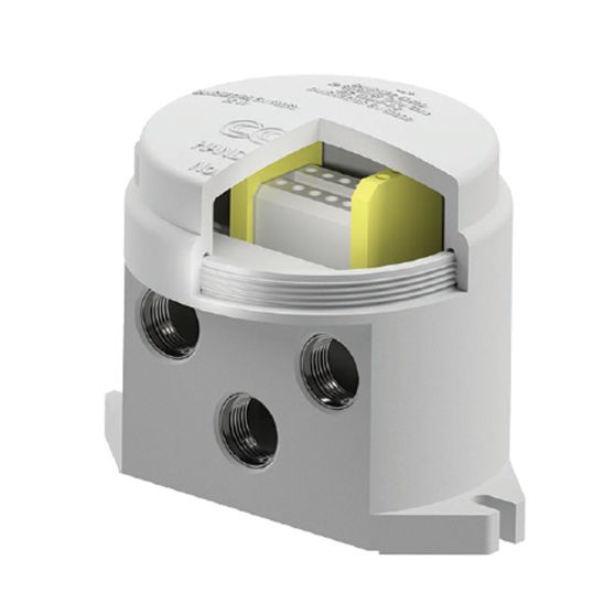 CCG Bottom Entry Juntion Box Standard 3 Way Polyester | Go Electrical