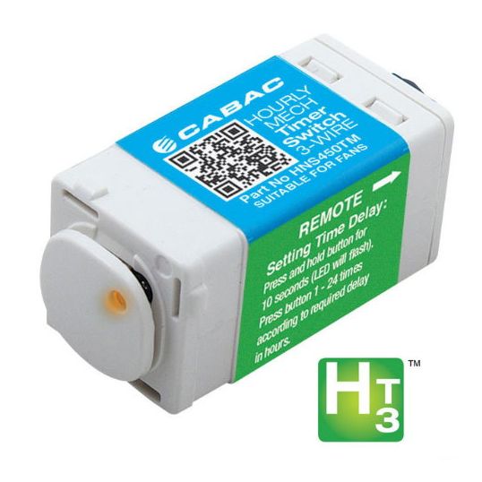 Cabac Timer Switch Mechanism Push Button Programmable Time Delay 1-24 ...