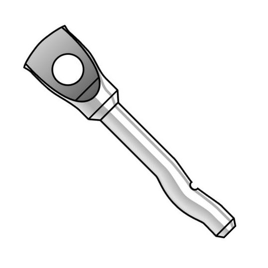 Ecco Strike Tie Wire Spike 6.5mm Carbon Steel Zinc | Go Electrical