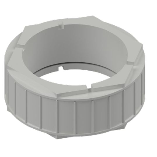 Threaded Conduit Bush Matelec Threaded Bush Female Threaded 50mm PVC Grey | Go Electrical