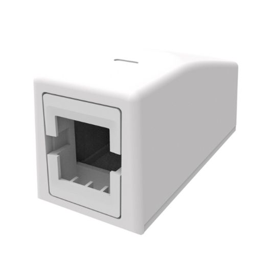 Netconnect Surface Mount Box White One Port Pro White | Go Electrical