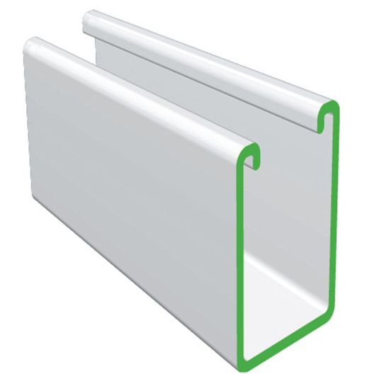 Unistrut Strut 41x62mmx6m 316 Grade Stainless Steel | Go Electrical