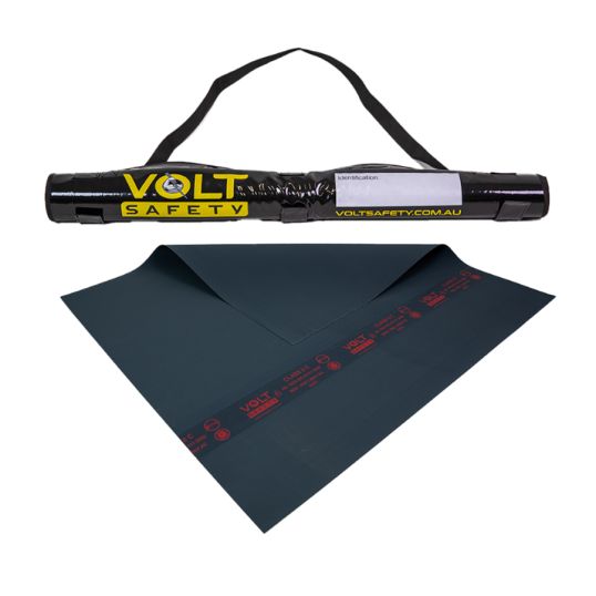 Volt Safety Insulated Mat Kit Class 0 2mm 1m 1000VAC/1500VDC EPDM Grey ...