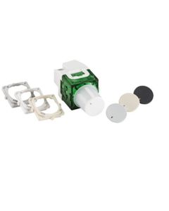 Rotary Mechanism Switch 250V 10Amp Plastic Vivid White