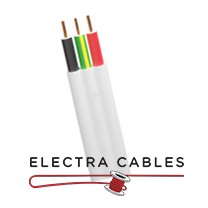 Cable Flat Twin & Earth 1.5MM PCV/PVC 100M