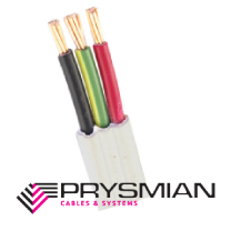 Cable Flat Twin & Earth 1.5MM PCV/PVC 100M
