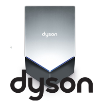 V Hand Dryer 200 - 240V 1000W Sprayed Nickel IP24